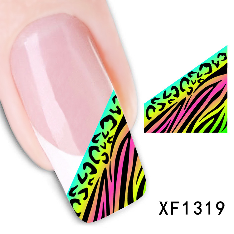 XF1319-1324 Popular Water Nail Sticker
