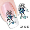 XF1367-1371 Flower Water Nail Sticker