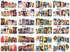 A949-960 Cartoon Character Water Nail Sticker