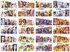 A997-1008 Woman Water Nail Sticker