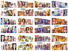 A997-1008 Woman Water Nail Sticker