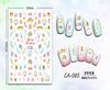 CA-083 3D Colorful Christmas Nail Sticker