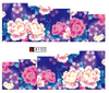 A145-150 Flower Water Nail Sticker