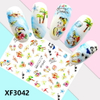 XF3042 3D Self Adhesive Summer Nail Sticker 