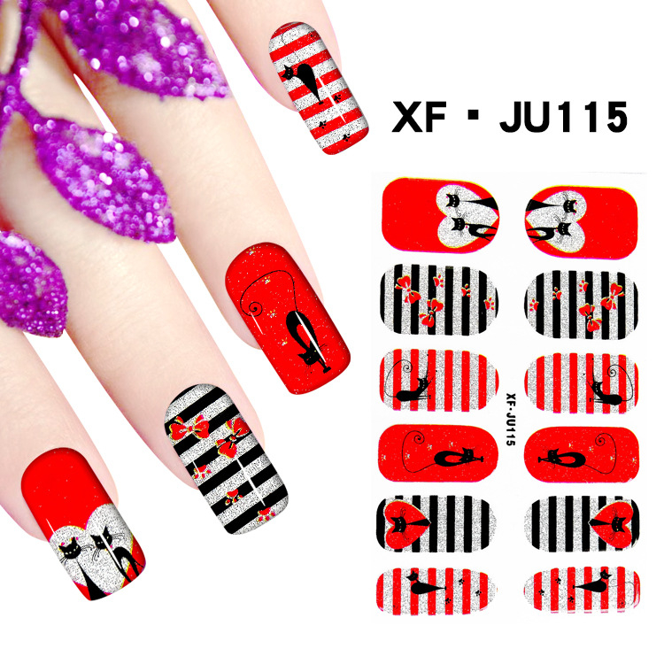 JU115 Nail Polish Sticker 