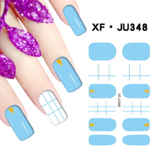 JU348 Full Cover Nail Polish Sticker 