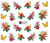 A235-240 Flower Water Nail Sticker