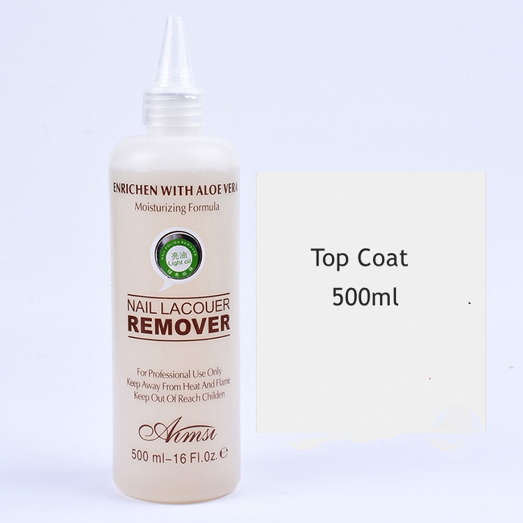 500ml Fine Fast Dry Nail Treatment Top Coat 