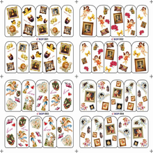 Water Nail Sticker(Single or 4 in 1)