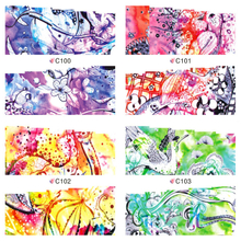 C100-103 Water Nail Sticker