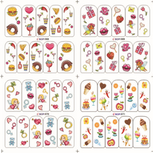 Water Nail Sticker(Single Or 4 in 1)