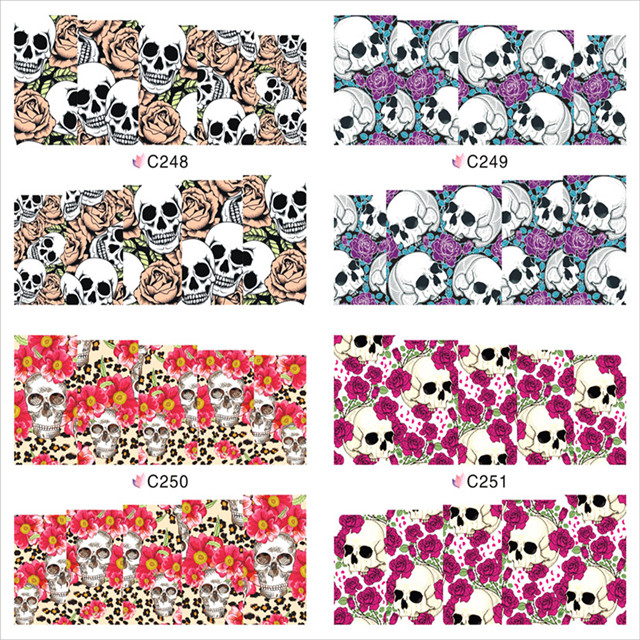 C248-251 Shantou Water Nail Sticker