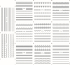 D156-176 Black Water Nail Sticker