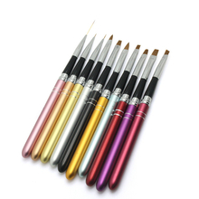 10pcs High Quality Polish Brush Set 