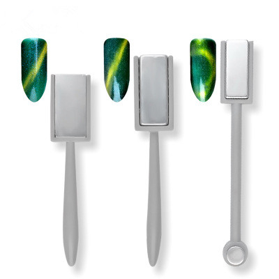 Nail Art Tools Double Head Magic Cat Eyes Magnet Rod