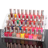 6 Sizes Nail Polish Acrylic Clear Makeup Display Stand Rack