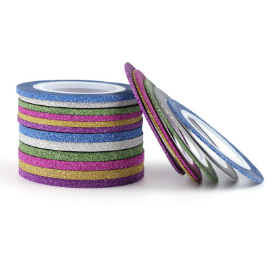 1mm 2mm 3mm Glitter Matte Liner Striping Tape