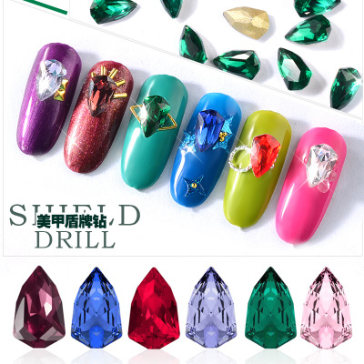 Nail Shield Diamond Decoration Crystal Rhinestone