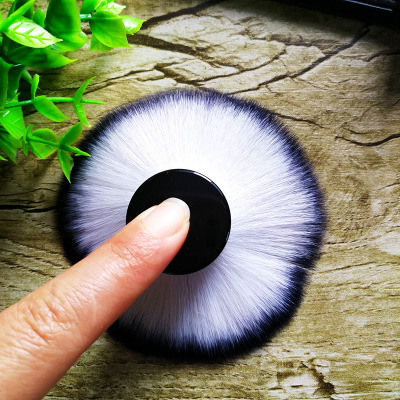 Thick Hair Black Color Nail Dust Brush