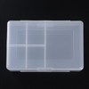 Double-sided Plastic Empty Storage Box 