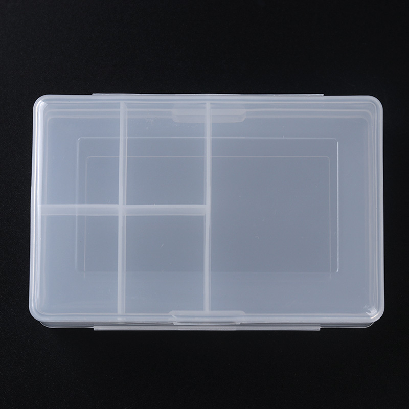 Double-sided Plastic Empty Storage Box 