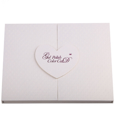 126Colors Embedded Type Nail Gel Color Card