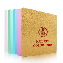 120 Colors Nail Display Book Color Chart 