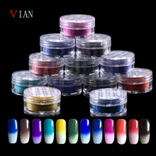 Temperture Color Change Nail Pigments Powder