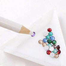 White Rhinestones Picker Pencil