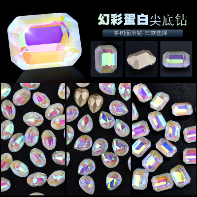 DIY 3D Nail Art Rhinestones Decoration