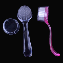 Long Handle Round Nail Cleaning Brush