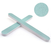 Green Clolor Nail Shine Sponge buffer files