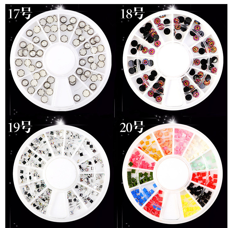 Different Design Nail Art Rhinestone Decoration