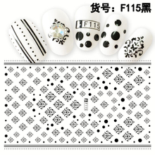 F115 DIY Design 3D Self Adhesive Pattern Nail Art Sticker
