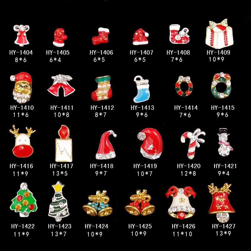 Christmas Style 3D Nail Decoration