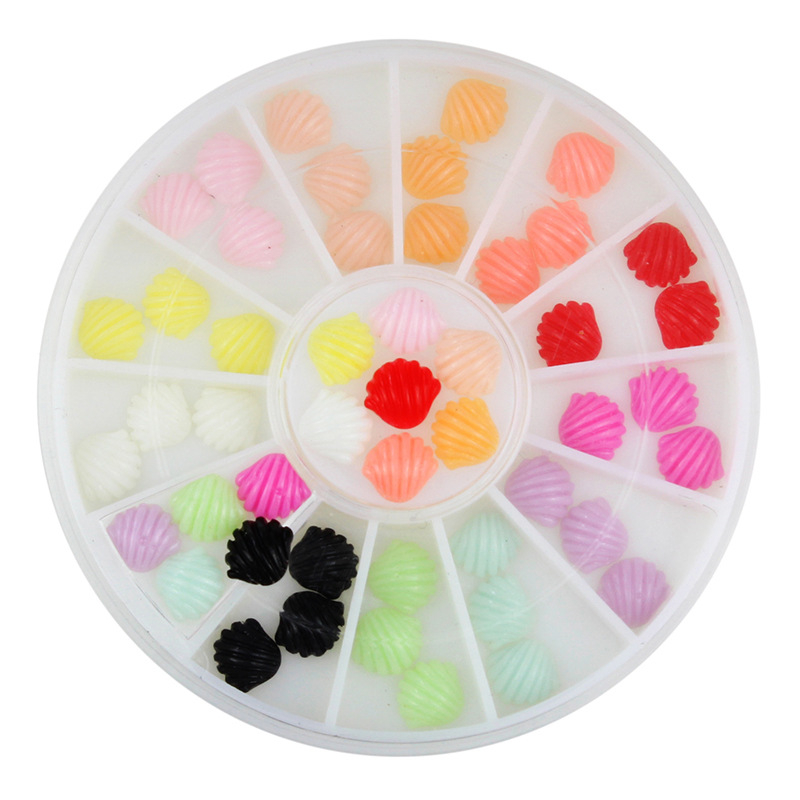 Colorful Shells Nail Art Decoration