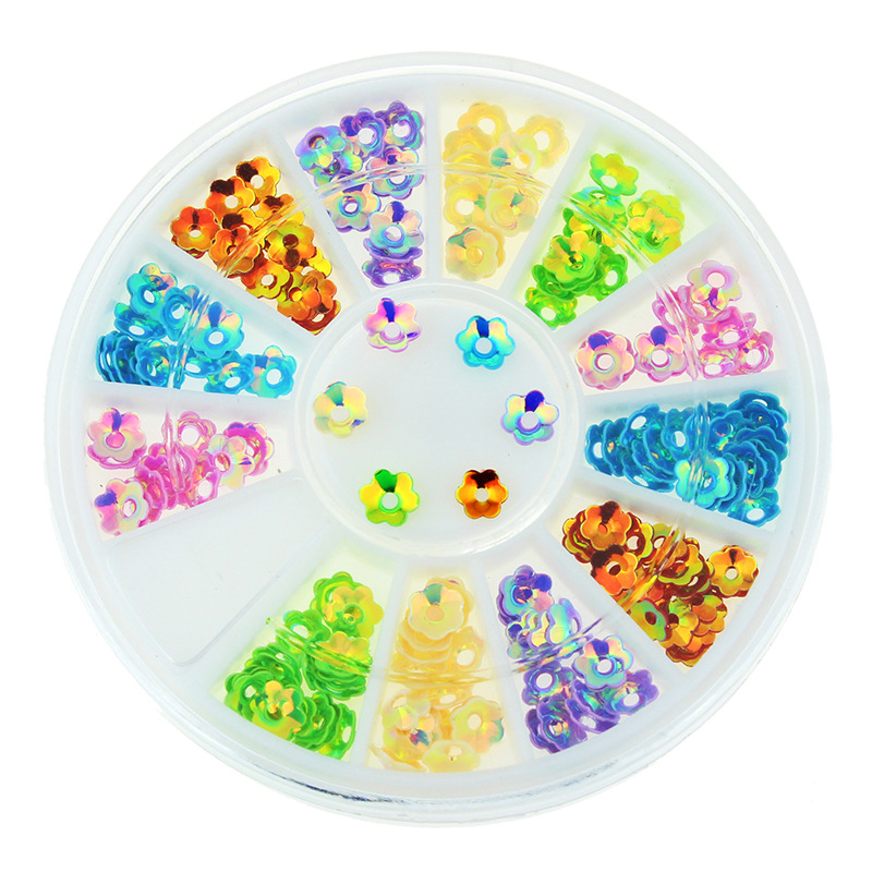 Three-dimensional Flower Petals Nail Sequins 