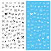 F219 DIY Design 3D Self Adhesive Bow-knot Nail Art Sticker