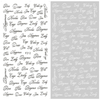 F212 DIY Design 3D Self Adhesive Words Nail Art Sticker