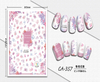 CA-357 3D Flower Nail Sticker