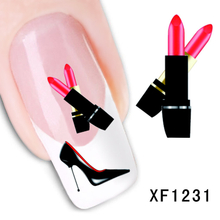 XF1231-1240 Water Nail Sticker