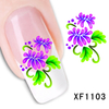 XF1103-1108 Flower Water Nail Sticker