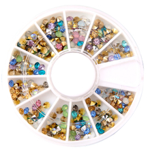 Colorful Sharp Nail Art Rhinestone 