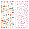 LY035-036 Thin 3D Flower And Butterfly Nail Sticker