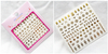 G031-036 3D Gold Nail Art Sticker