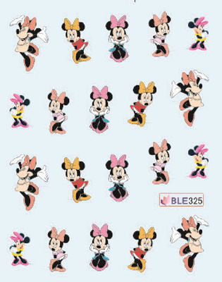 Cartoon Water Nail Sticker(small)