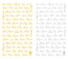 CB-008 3D Words Nail Art Sticker