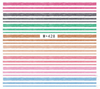 M+426-433 Stripe Water Nail Sticker 