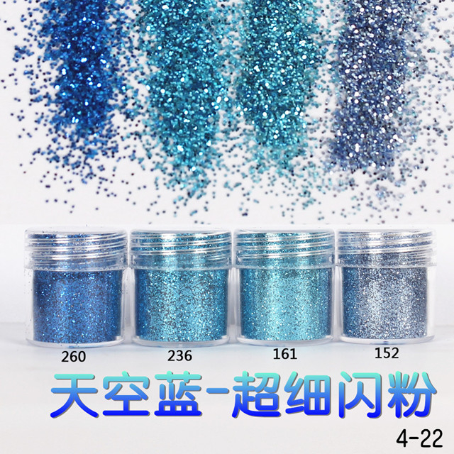 Laser Gradient Glitter Powder in Jar 