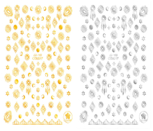 CB-103 3D Fame Style Nail Art Sticker